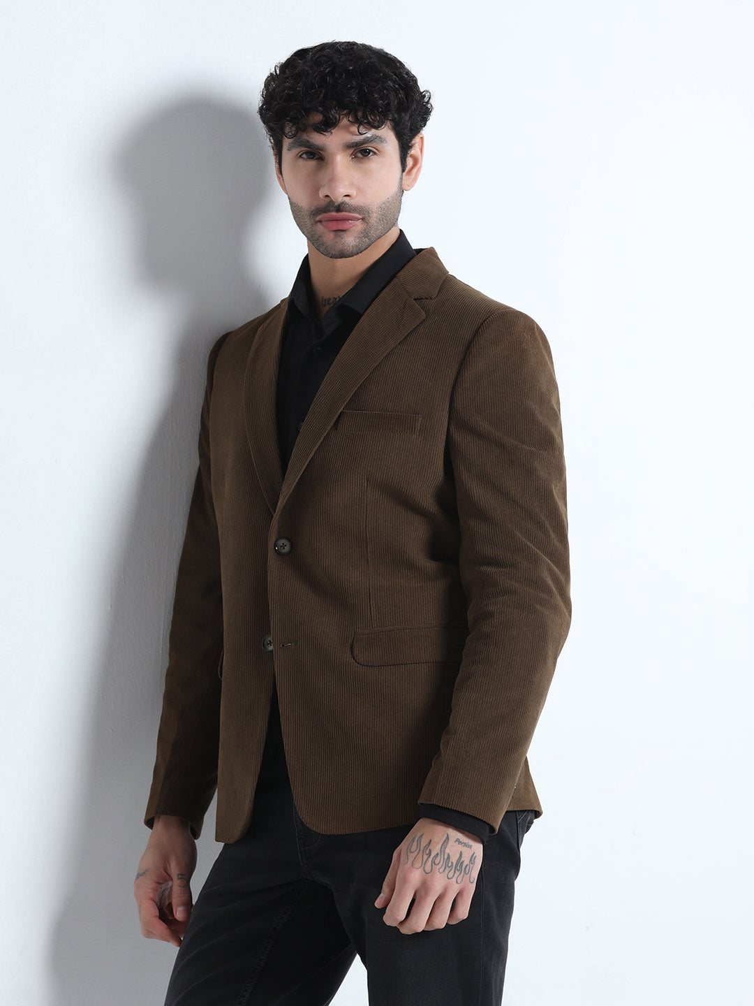 Brown Corduroy Blazer
