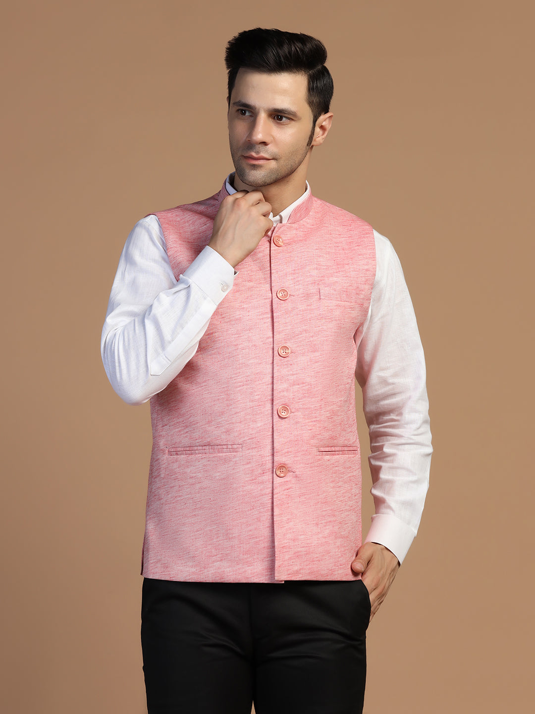 Men Linen Jacket
