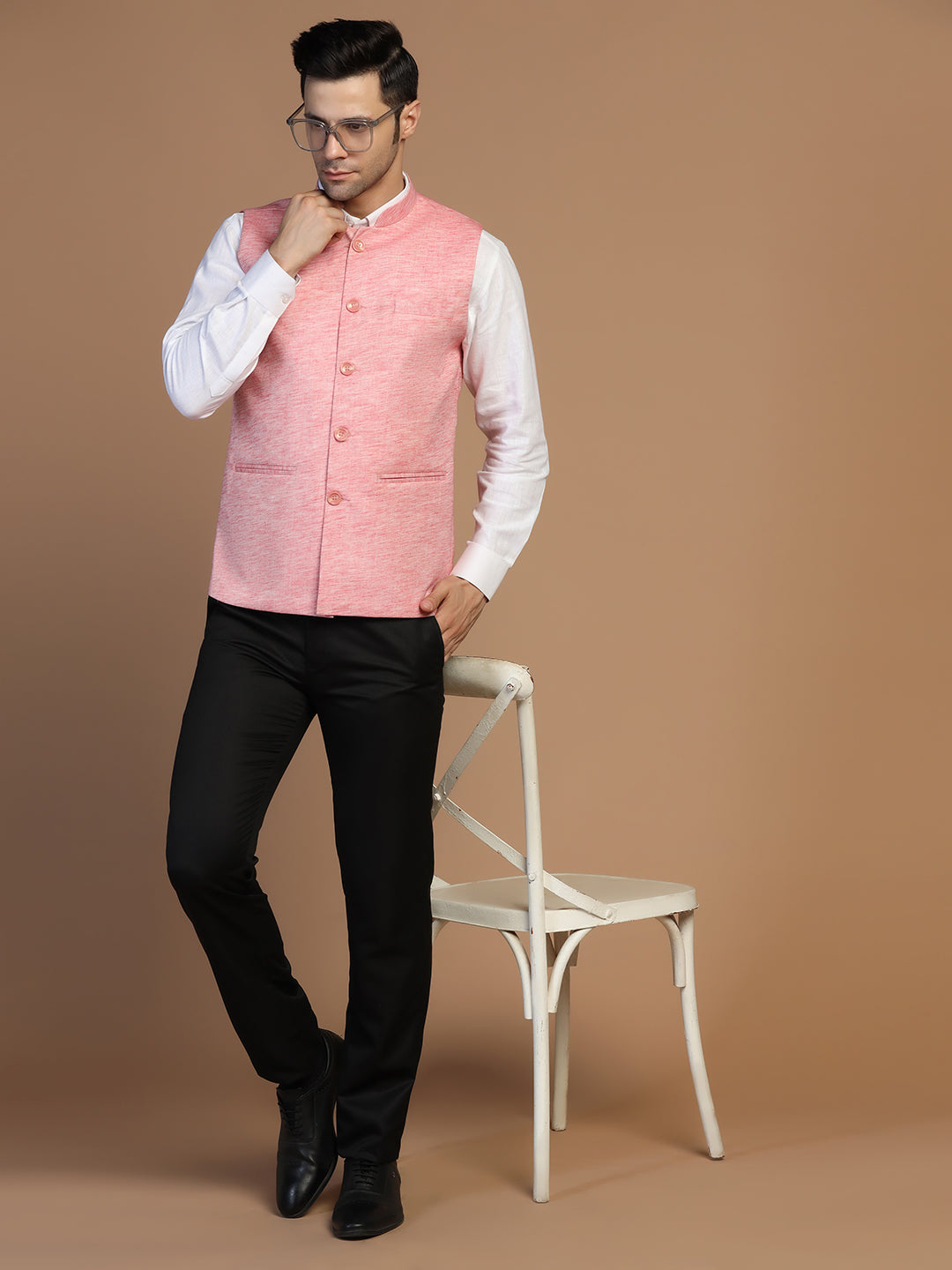 Men Linen Jacket