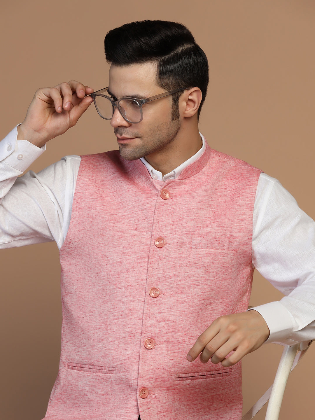 Men Linen Jacket