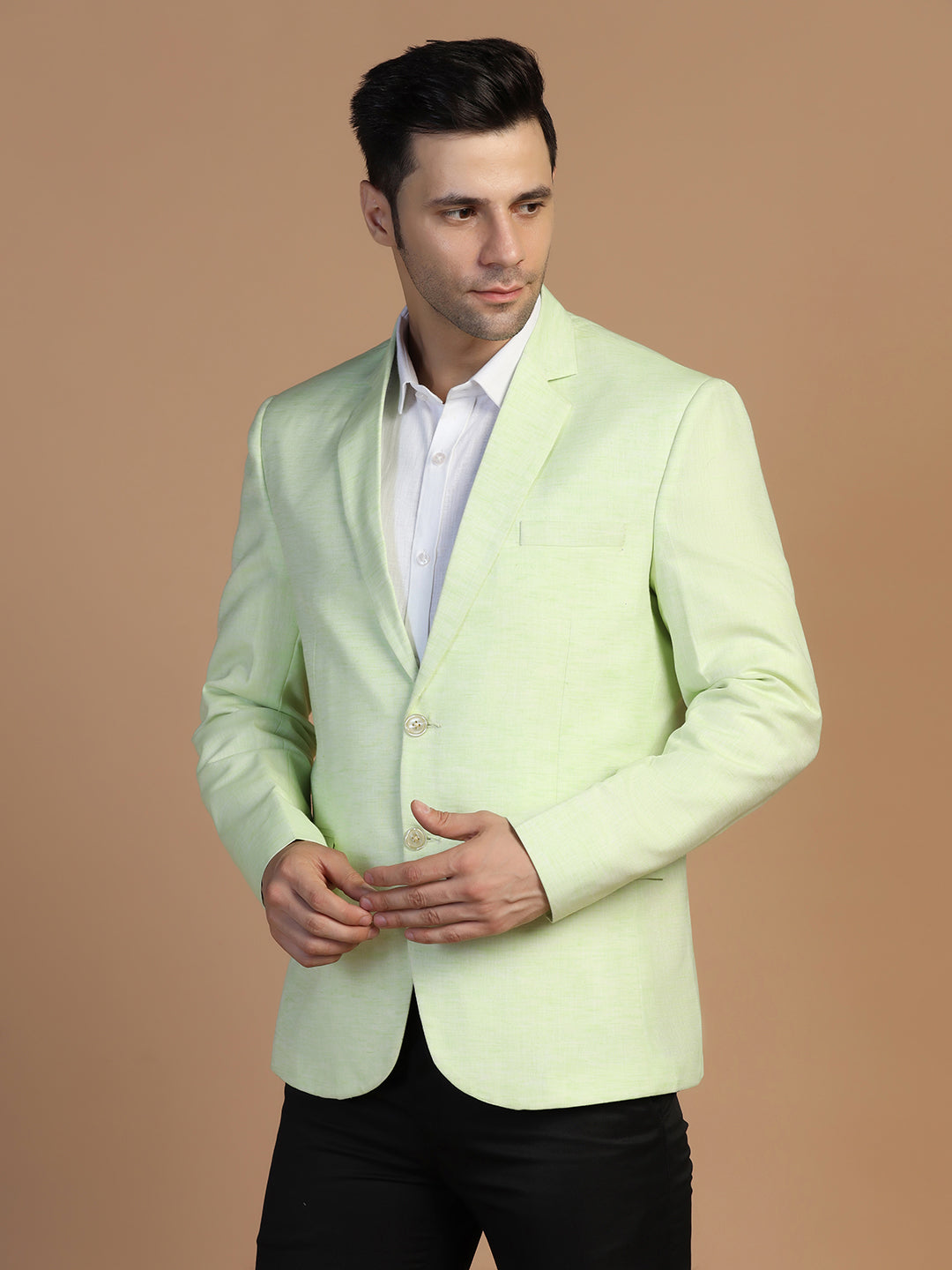 Men's Linen Blazer - Tahvo India