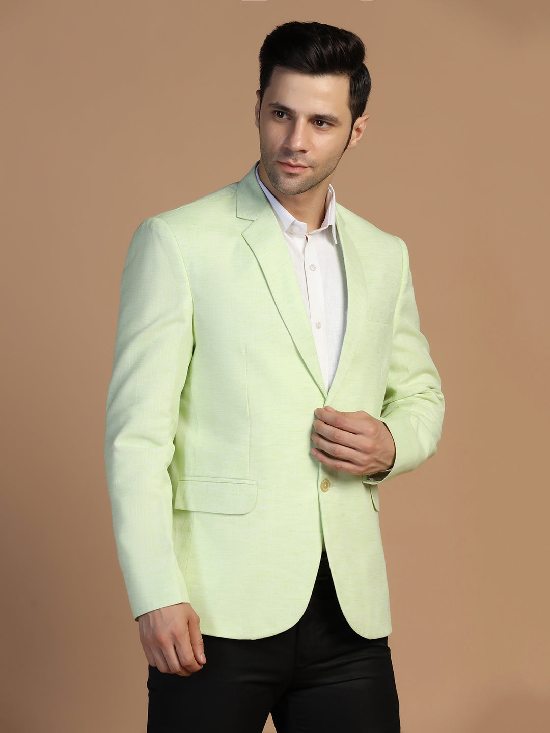 Men's Linen Blazer - Tahvo India