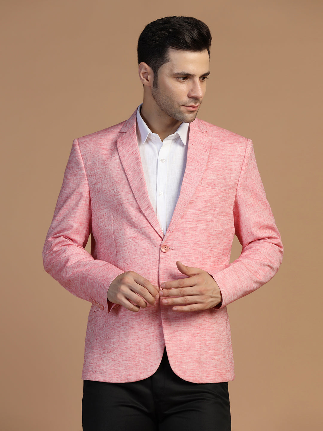 Men's Linen Blazer - Tahvo India