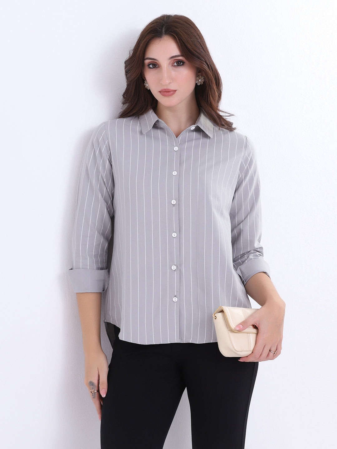 Women Striped casual shirt