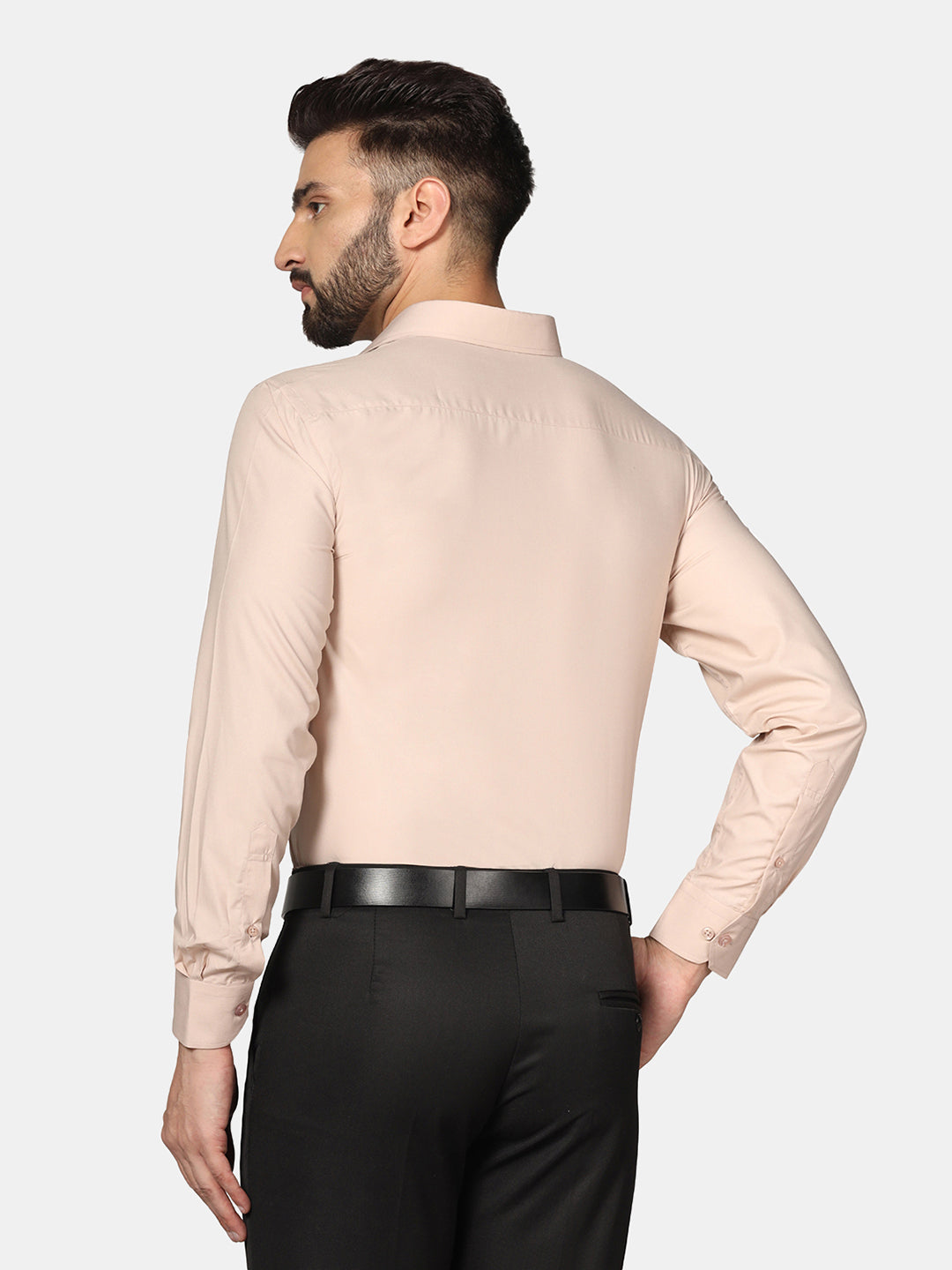 Men Pink Soft Cotton Shirt - Tahvo India