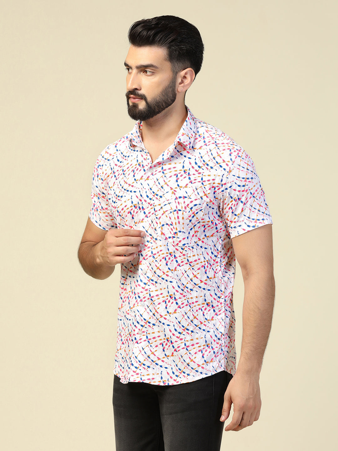 Men Casual Multi Printed Shirt - Tahvo India