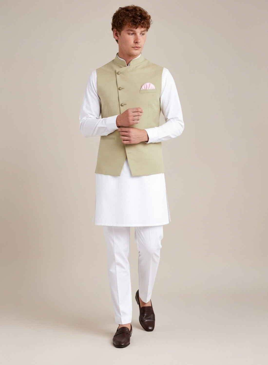 Men Angrakha Nehru Jacket