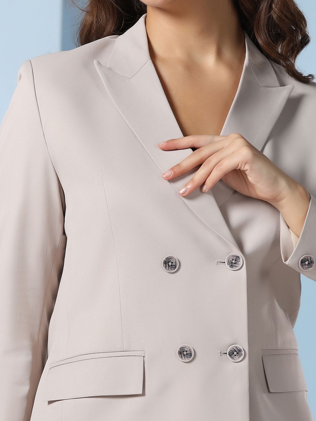 Women Beige Blazer