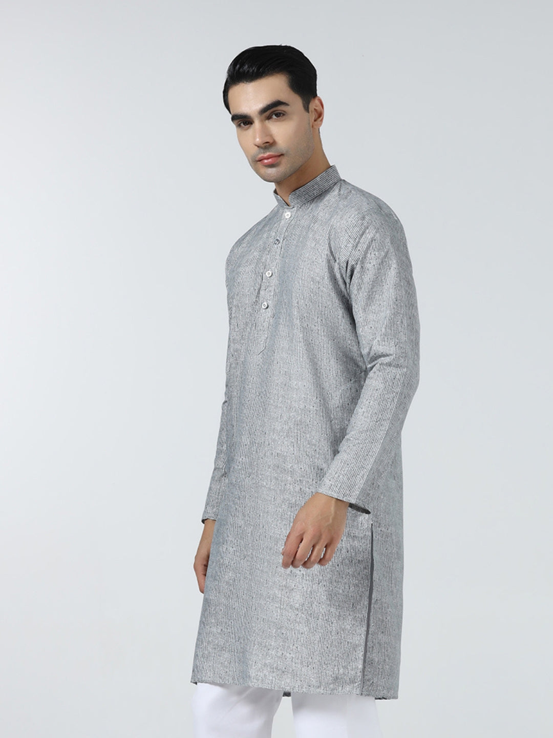 Men Kurta Set With Jacket - Tahvo India