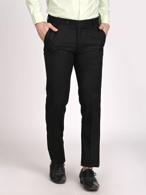 Black Trousers For Men - Tahvo India