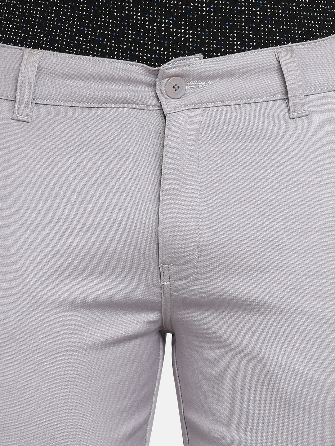 Men Grey Chinos - Tahvo India