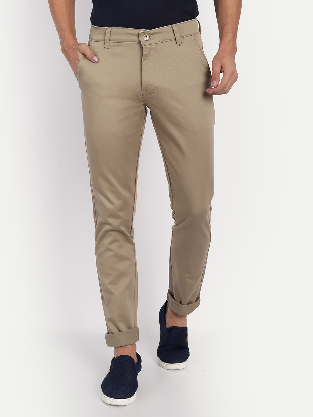 Men Cotton Chinos - Tahvo India