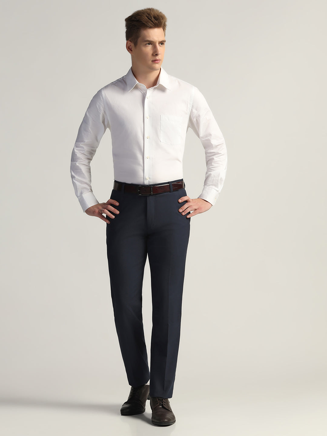 Mens Dark Blue Trouser - Tahvo India