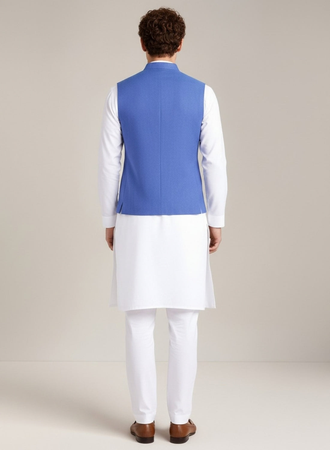 Men Kurta Set With Jacket