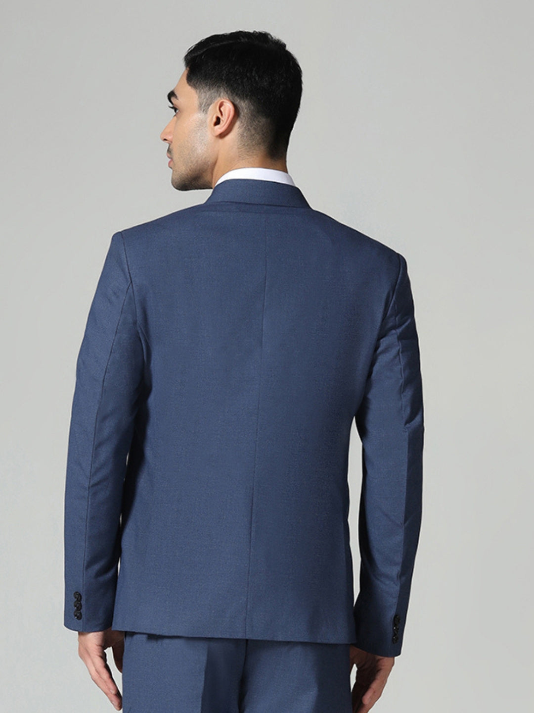 Men Light Pista Notched Lapel Blazer - Tahvo India