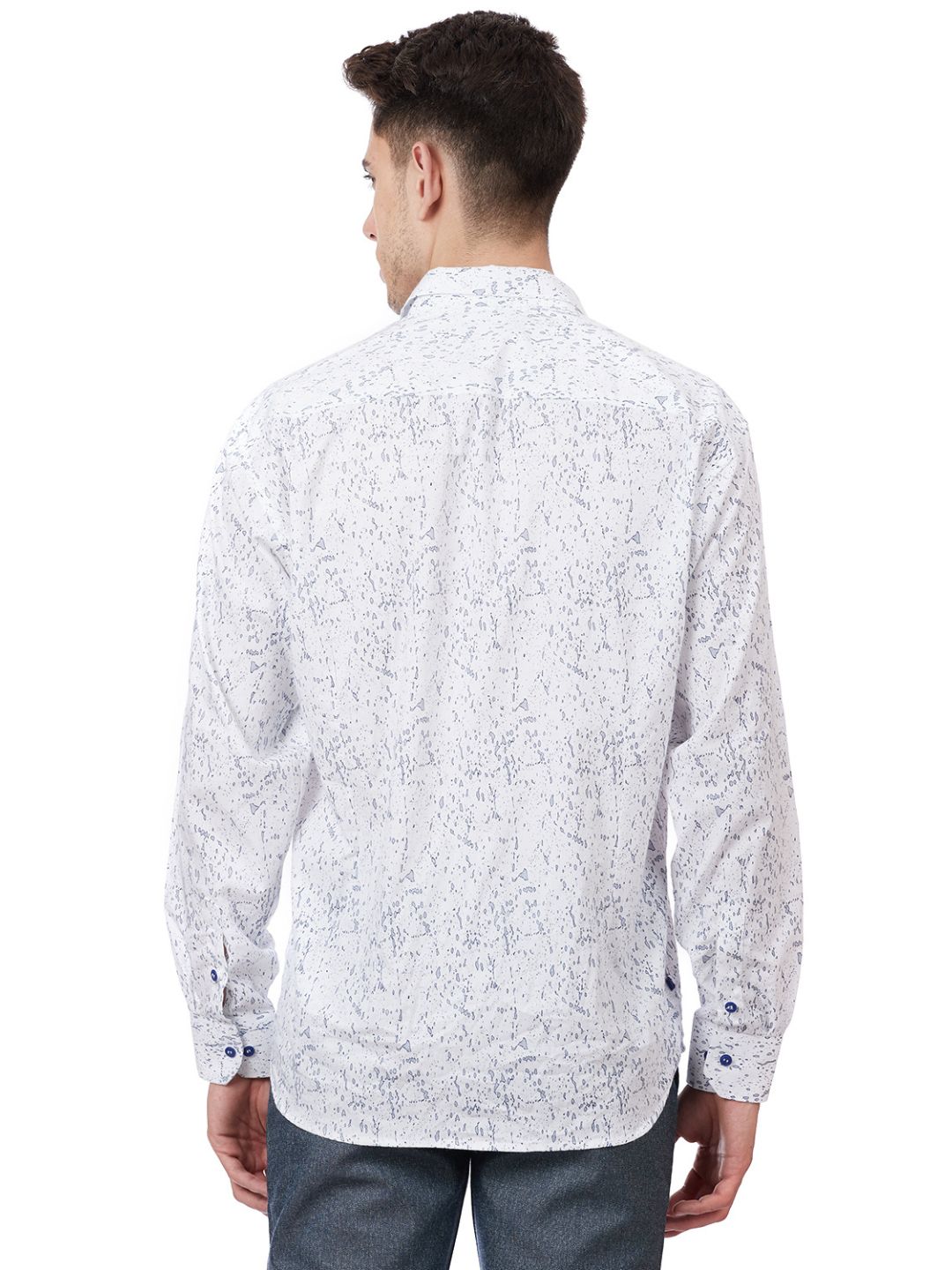 White Water Printed Shirt - Tahvo India