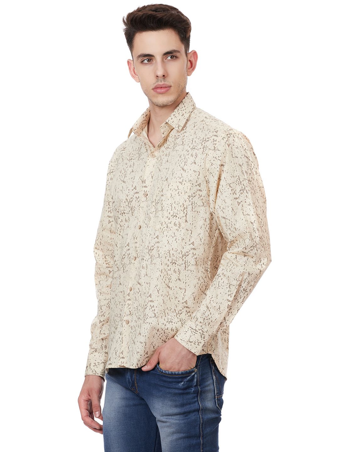 Pure Cotton Casual Printed Shirt