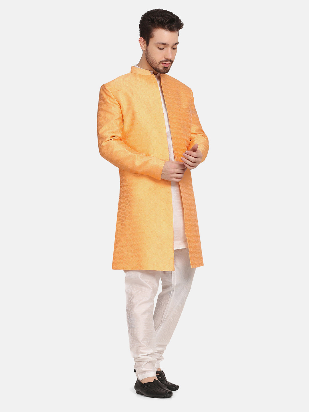 Mens Printed Cotton Sherwani