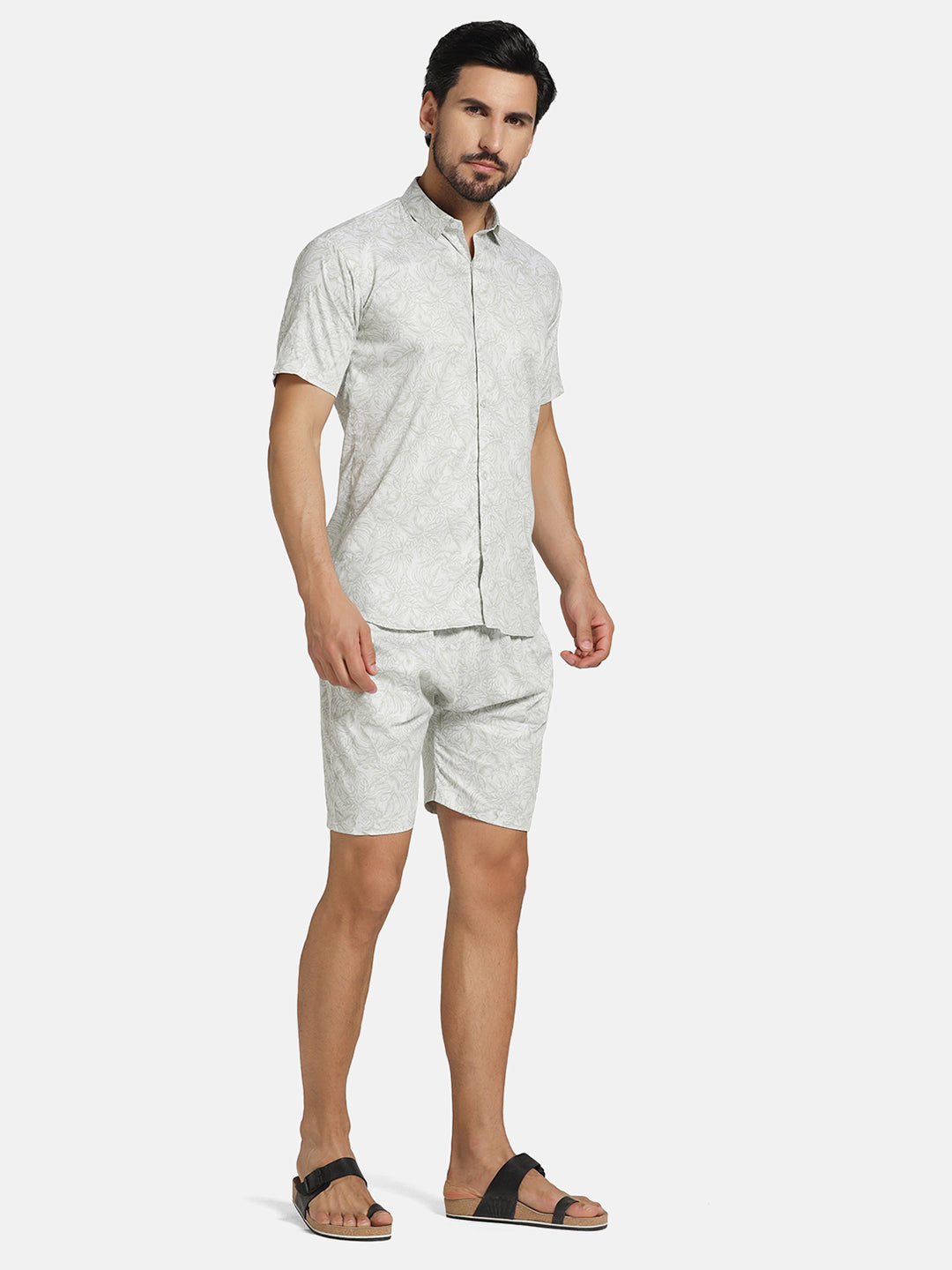 Men Printed Co-Ords Set - Tahvo India