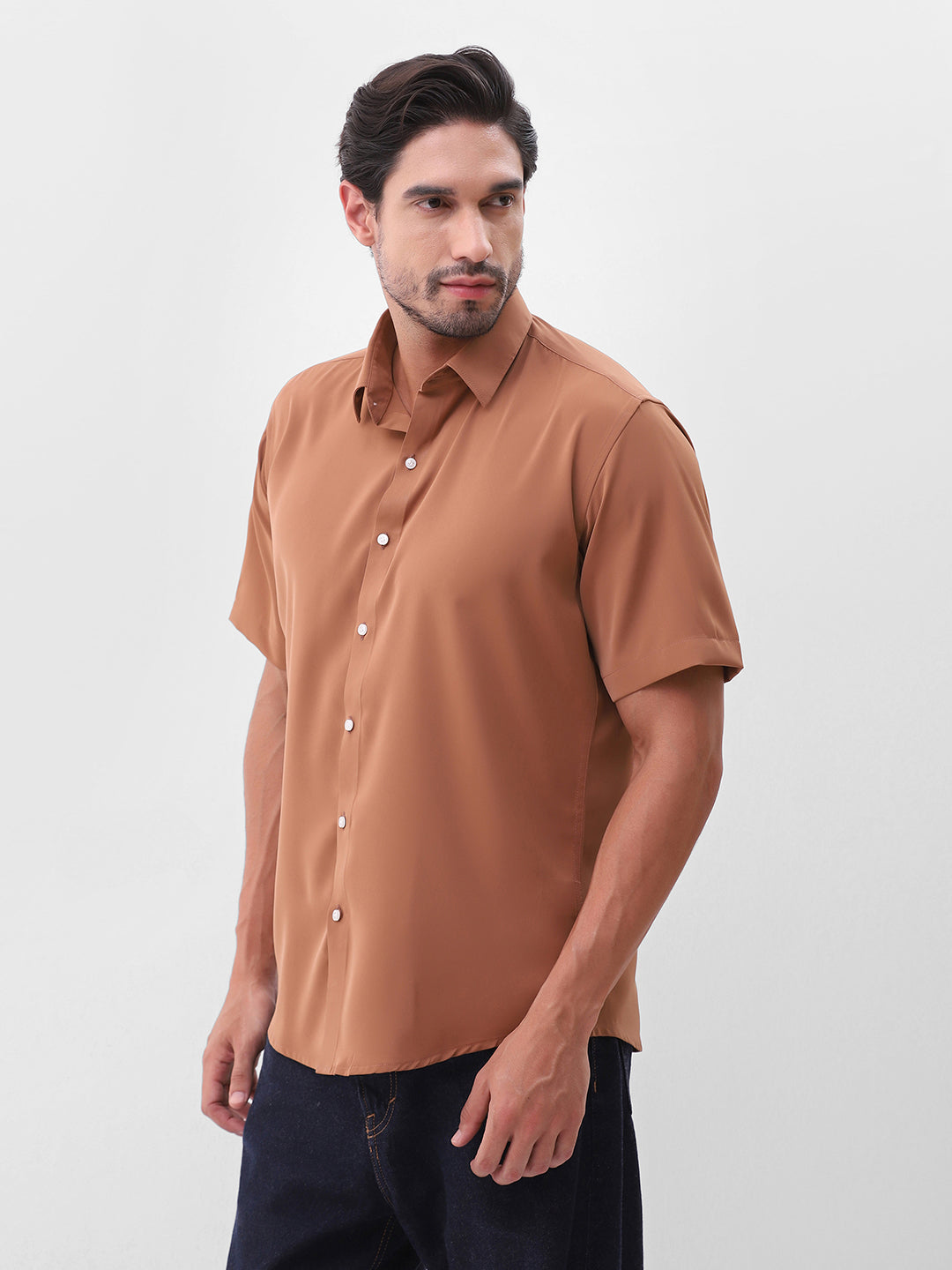 The Tuscan Mustard Short Sleeve Resort Shirt