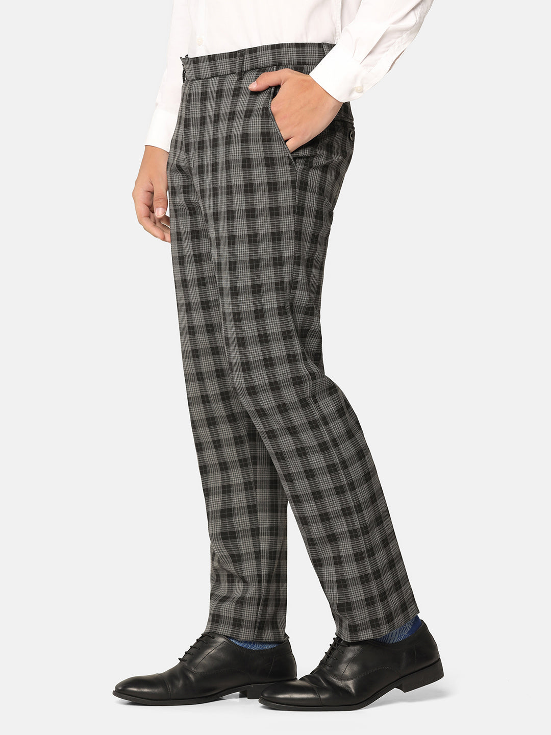 Men  Stretchable Formal Trousers