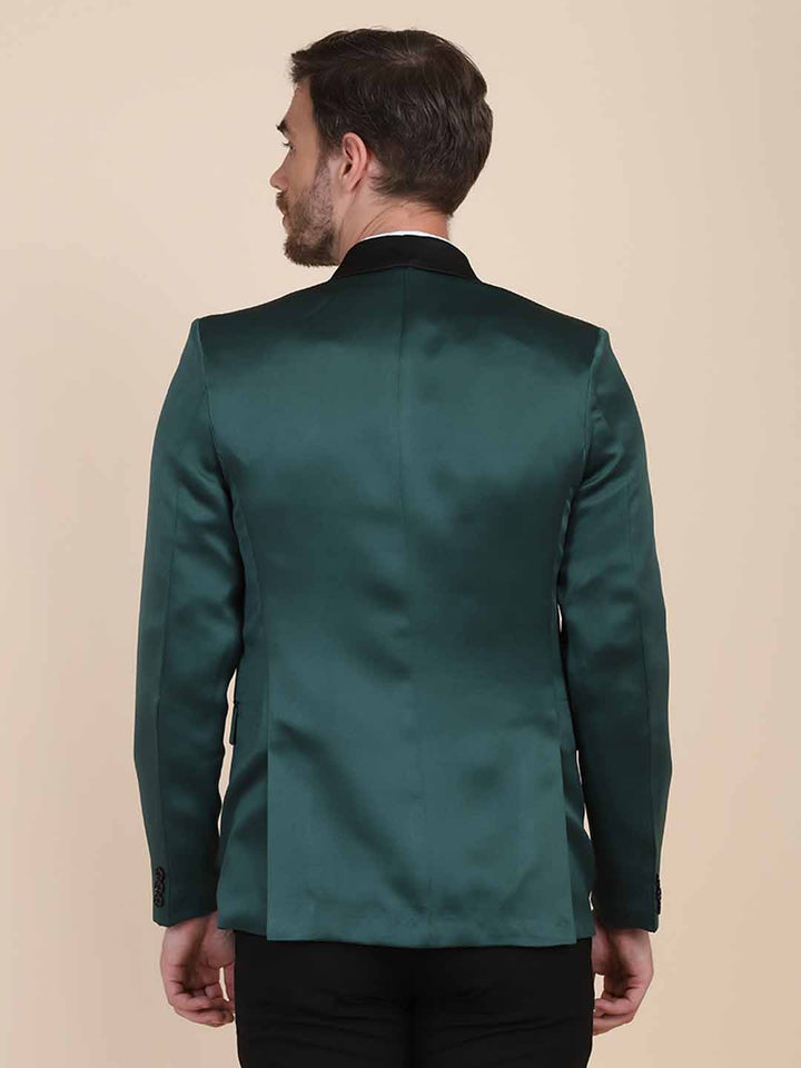 Men Green Tuxedo - Tahvo India