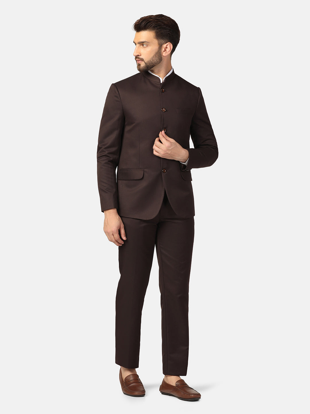 Men Bandhgala Suit Set - Tahvo India