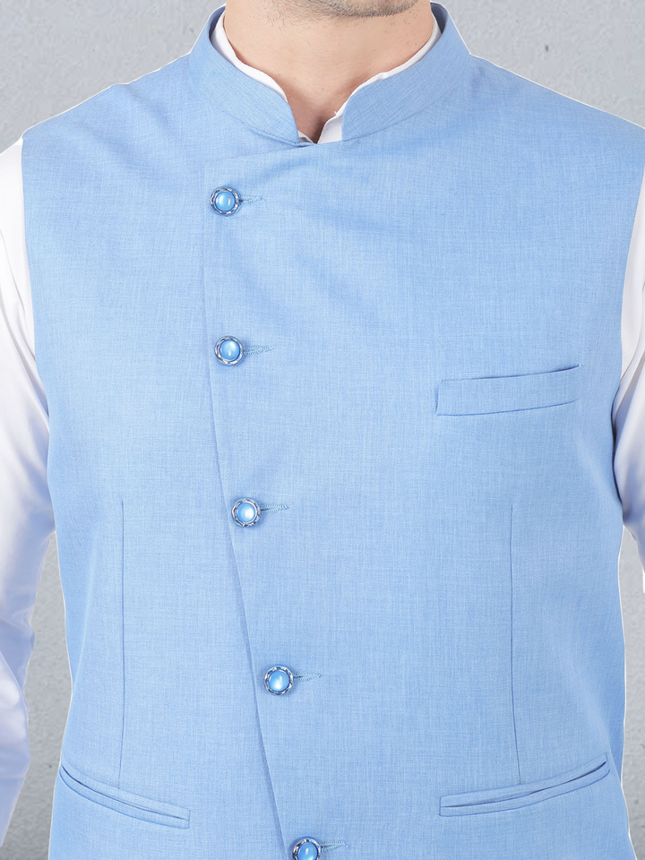 Men Kurta Set With Jacket - Tahvo India