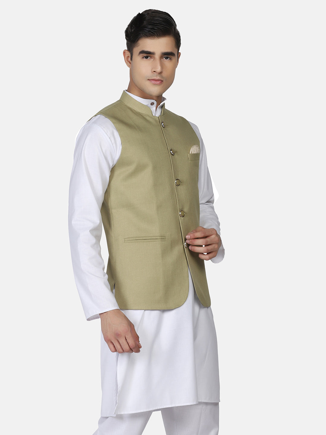Men Pista Nehru Jacket