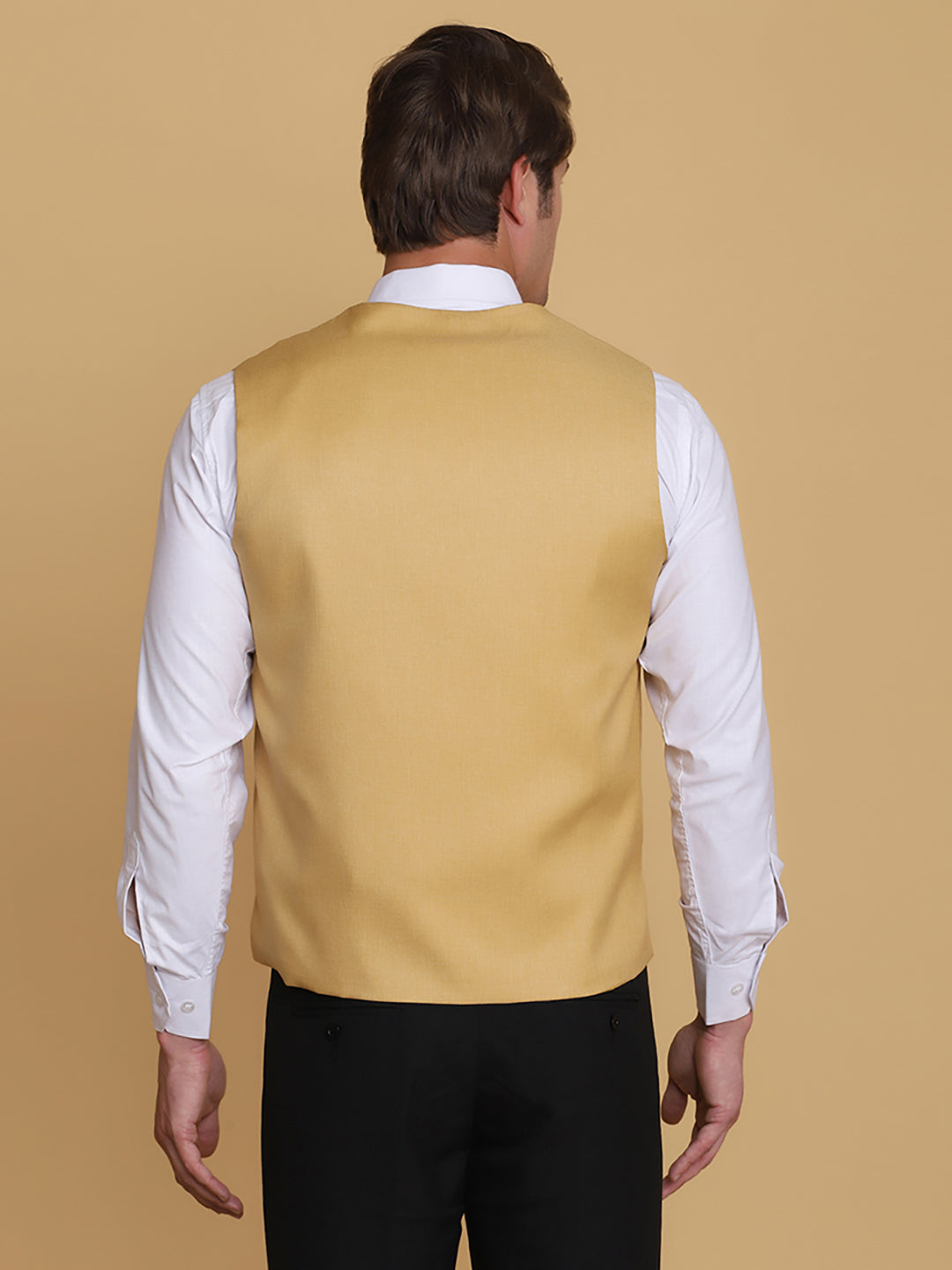 Golden Waist Coat - Tahvo India