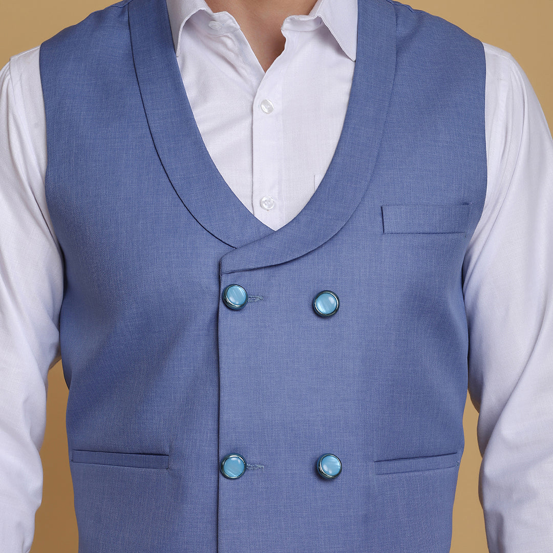Light Blue Waist Coat