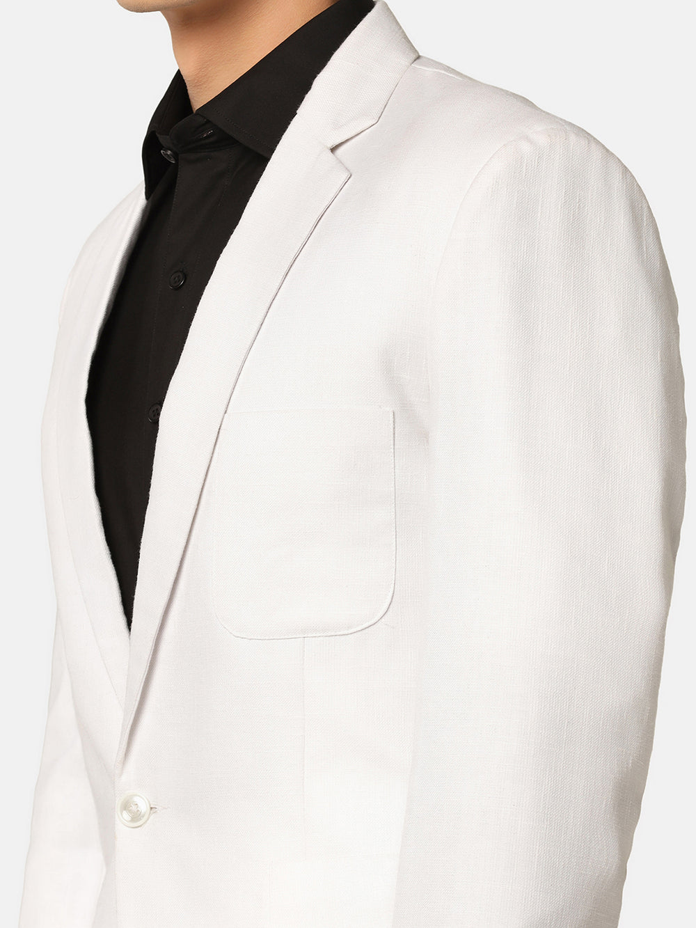 Men Linen Blazer - Tahvo India