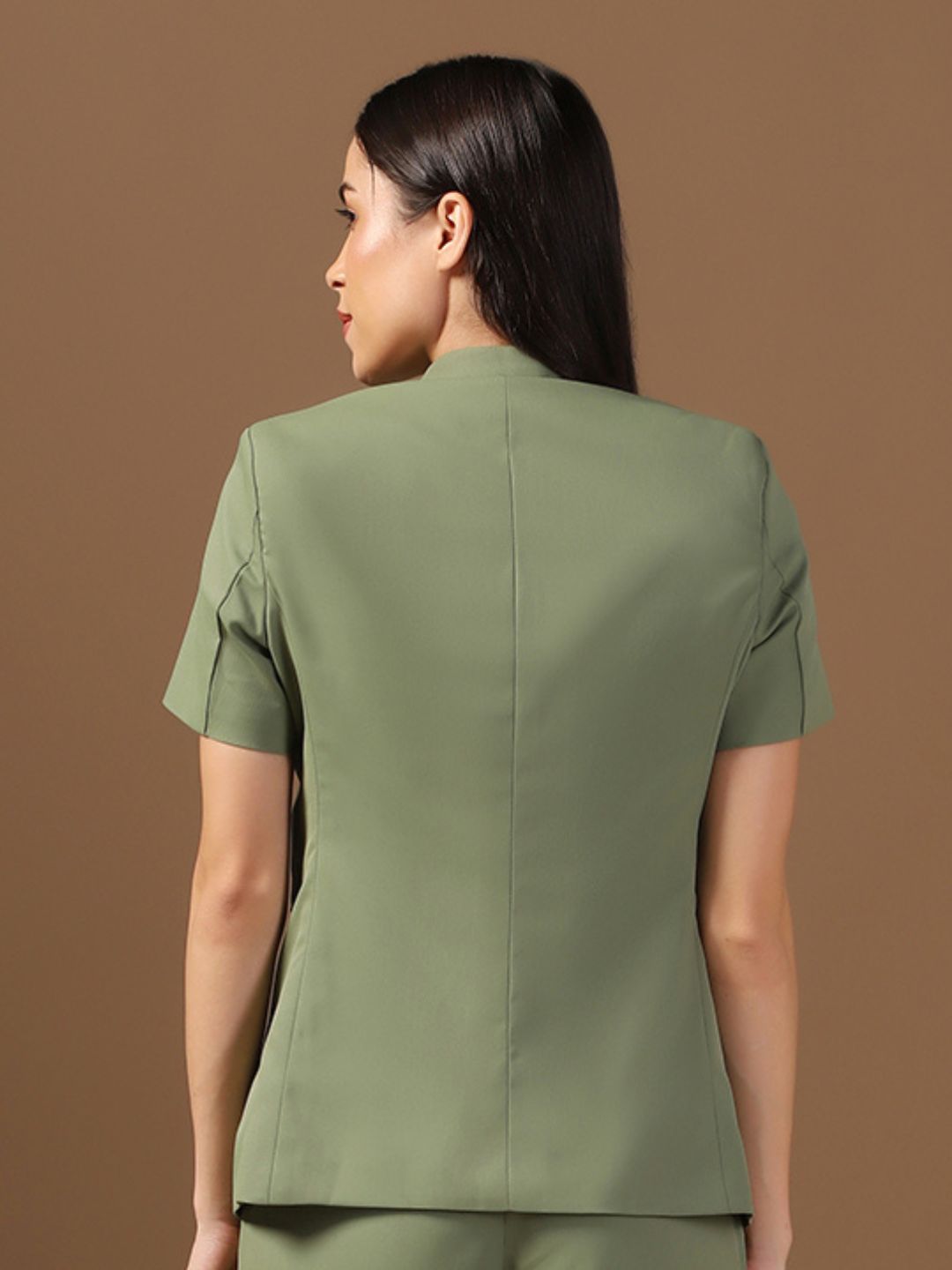 Green Women Blazer - Tahvo India