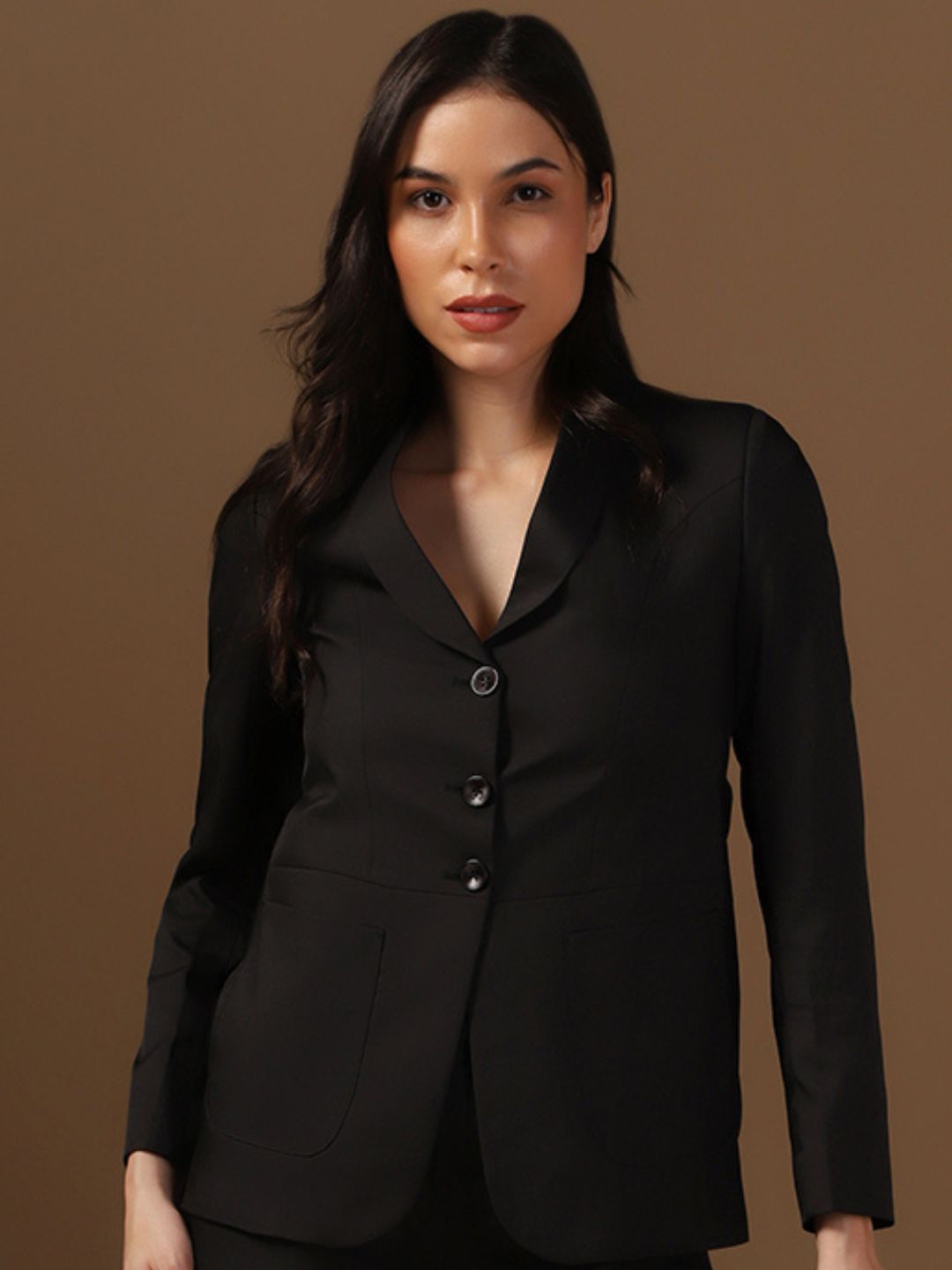 Black Blazer For Women - Tahvo India