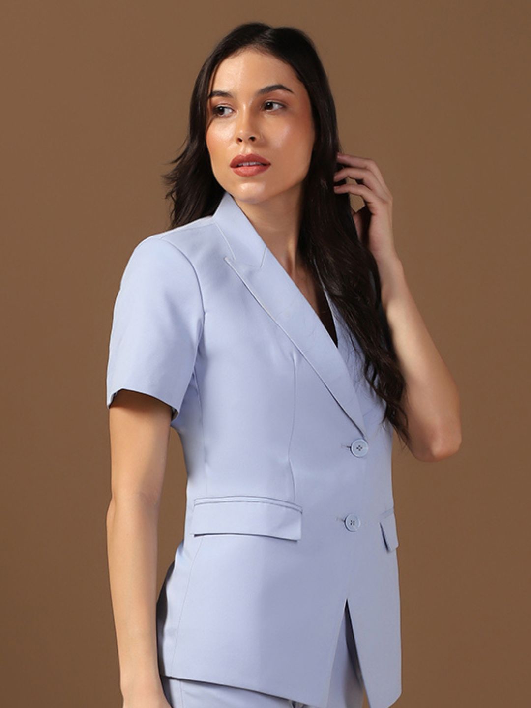 Sky Blue Blazer - Tahvo India