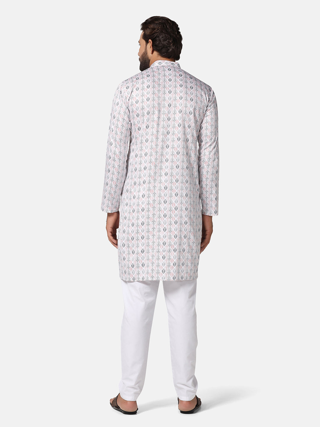 Men printed Cotton Kurta - Tahvo India