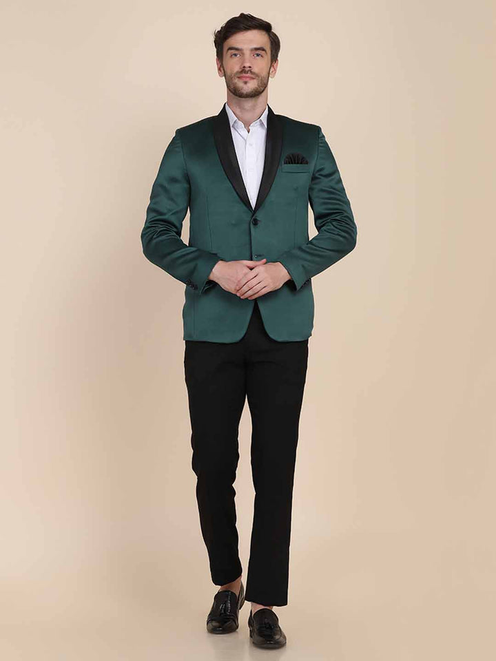 Men Green Tuxedo - Tahvo India