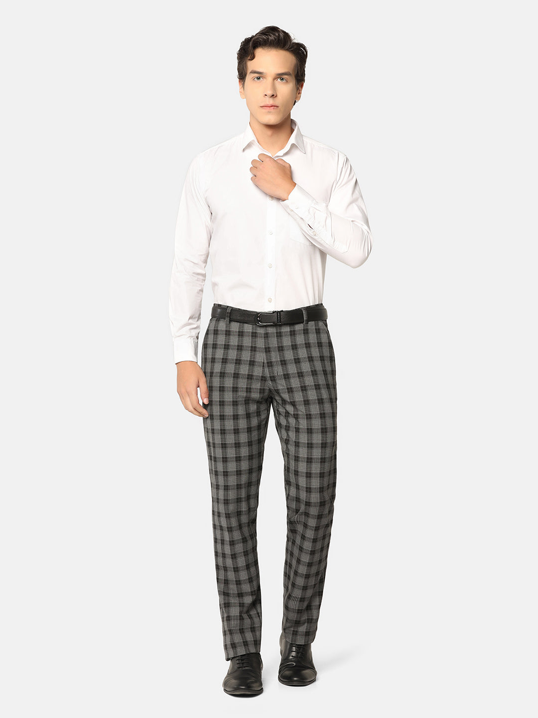 Men  Stretchable Formal Trousers