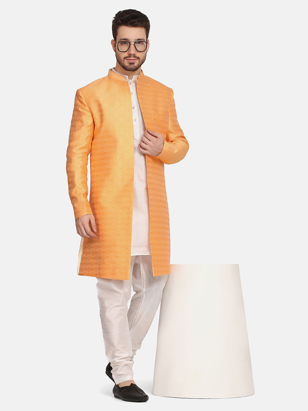 Mens Printed Cotton Sherwani