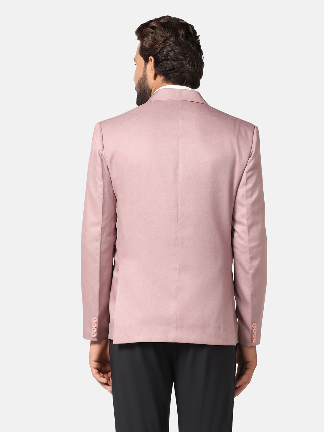 Men Pink Blazer