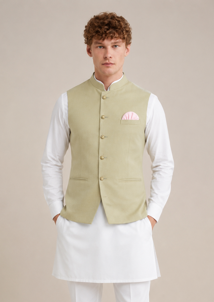 Men Angrakha Nehru Jacket