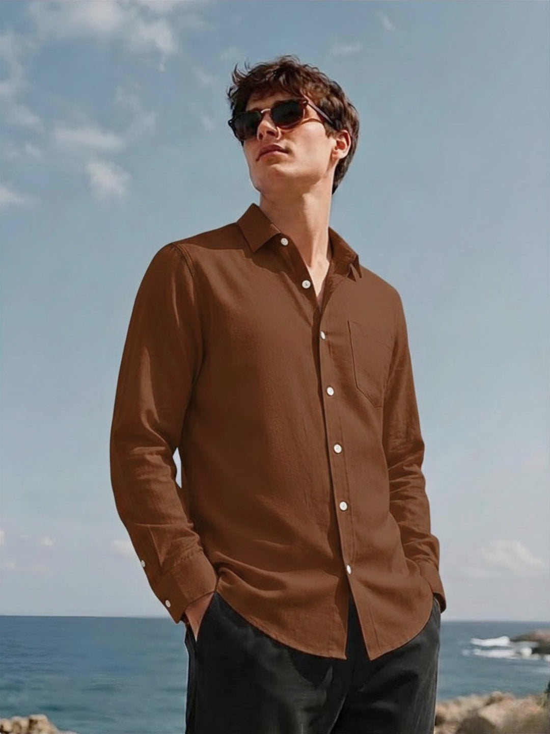 Coastline Button-Down Shirt