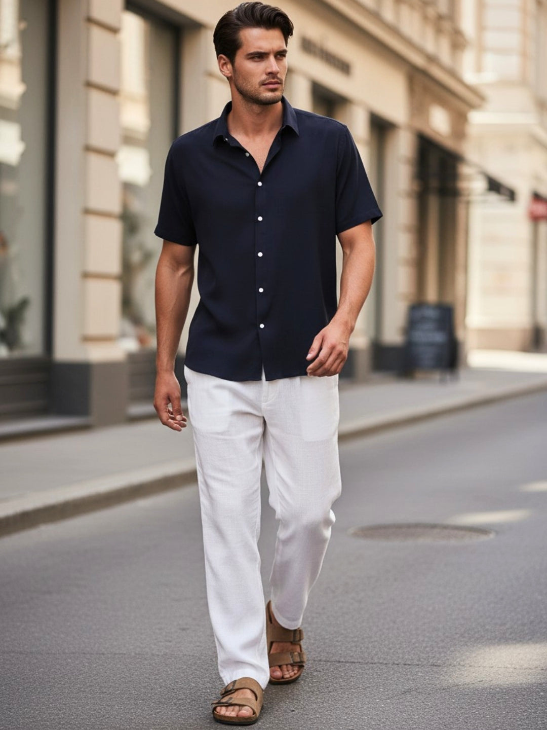 The Easy Navy Shirt