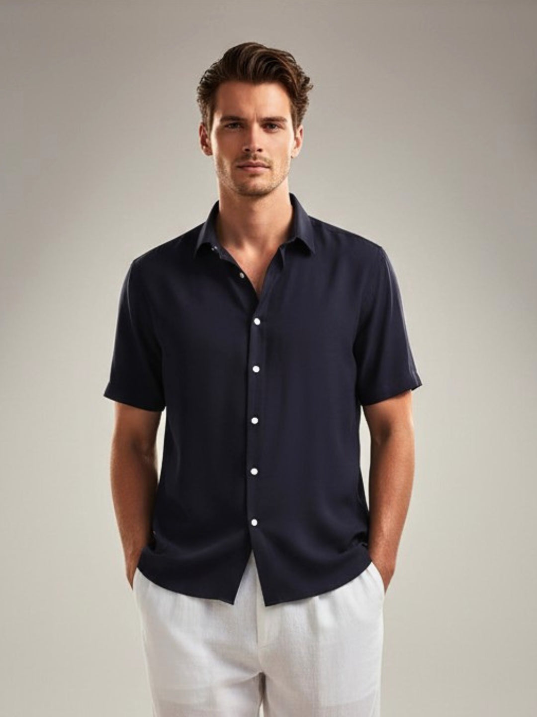 The Easy Navy Shirt