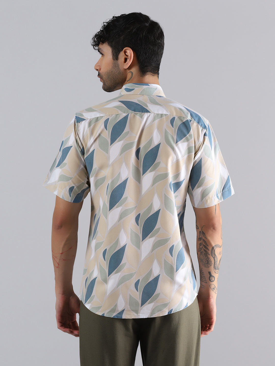 Leaf Flow Print Shirt