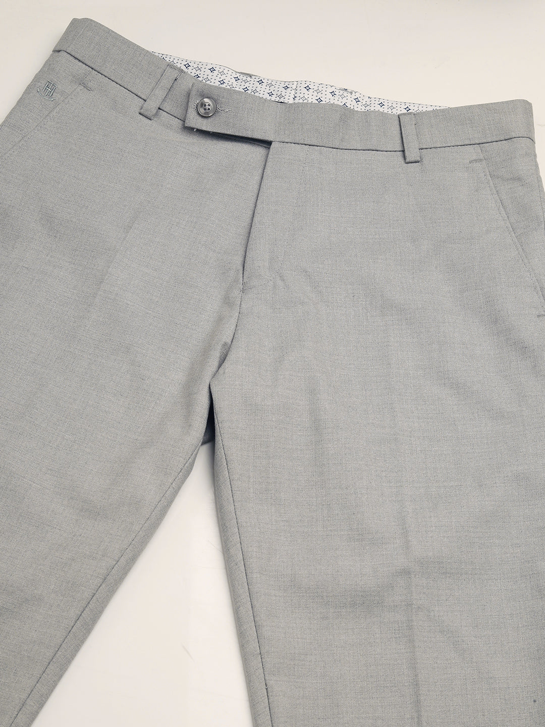 Men Light Grey Trousers
