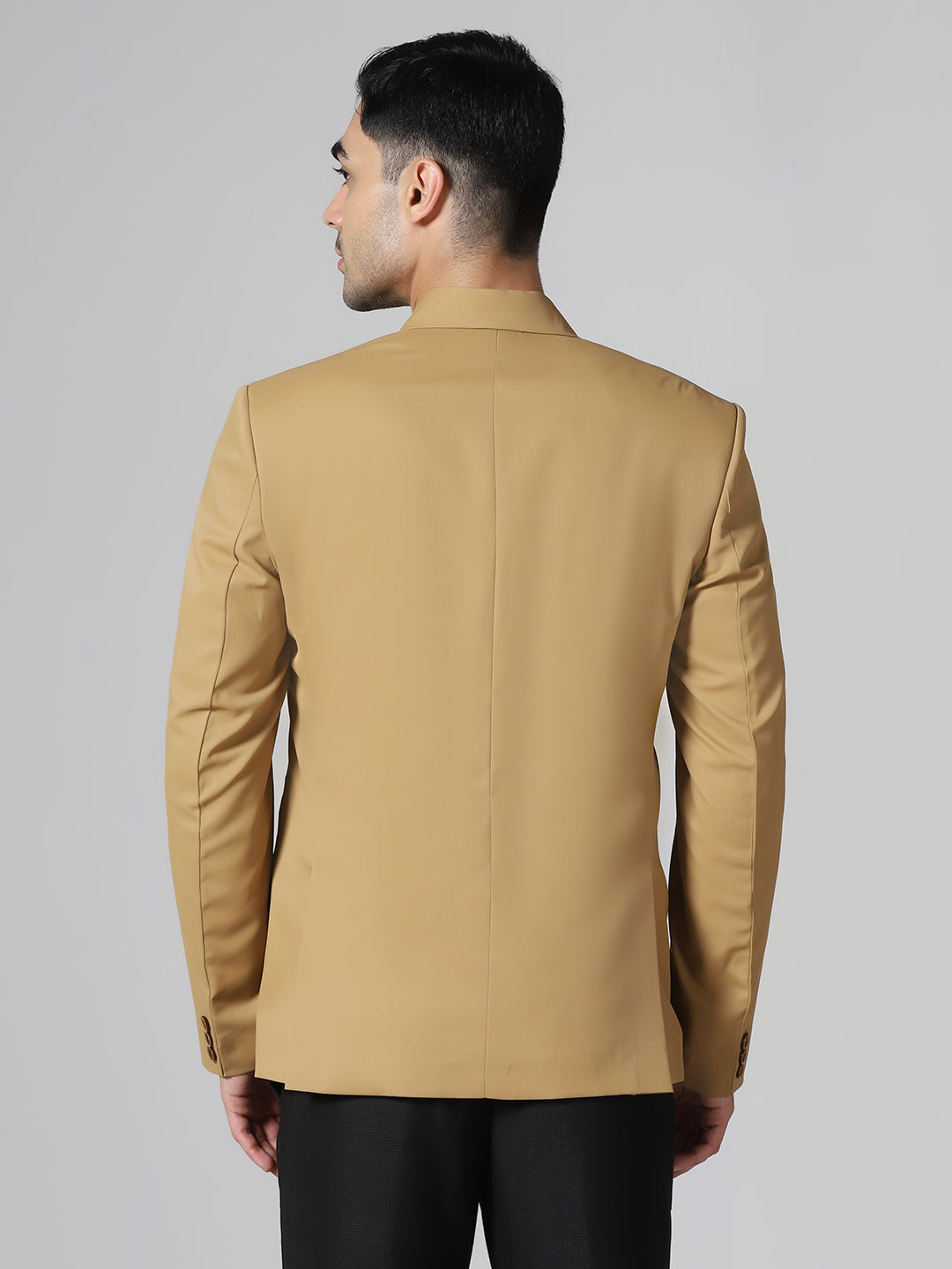 Men Mustard Blazer