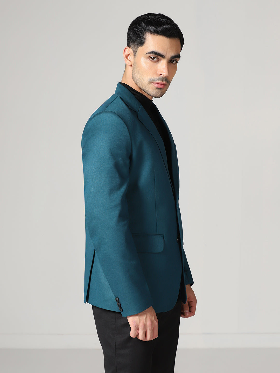 Men Turquoish Blazer