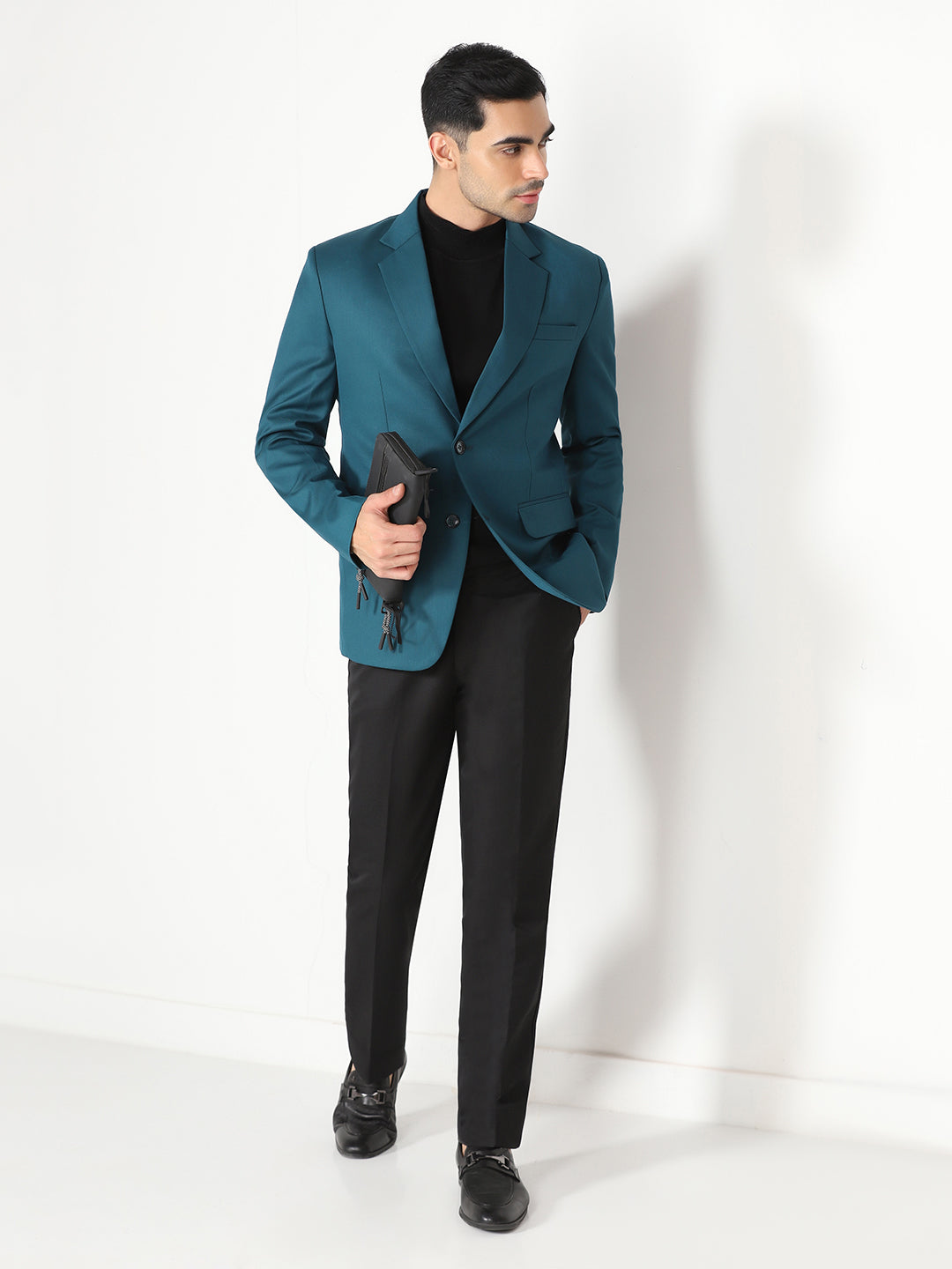 Men Turquoish Blazer