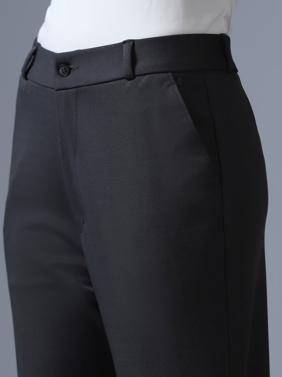 Women Dark Grey Trouser